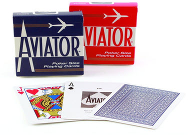 Χαρακτηρισμένη γέφυρα καρτών αεροπόρων η Pinochle/οι αόρατες κάρτες παιχνιδιού κατασκόπων για το πόκερ εξαπατά