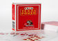 Πλαστικές Modiano κάρτες πόκερ πόκερ χαρακτηρισμένες δείκτης για τα παιχνίδια χαρτοπαικτικών λεσχών
