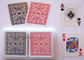 Το τυχερό παιχνίδι εξαπατά χαρακτηρισμένο νερό πλαστικού υλικού καρτών πόκερ Modiano το Cristallo ανθεκτικό