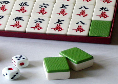 Μπλε/πράσινο πίσω Mahjong κεραμώνει τις συσκευές εξαπάτησης Mahjong με τα σημάδια IR για την εξαπάτηση