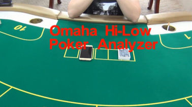 Γεια-χαμηλή συσκευή ανάλυσης καρτών πόκερ της Ομάχα για να ξέρει το υψηλό &amp; χαμηλό καλύτερο χέρι καρτών