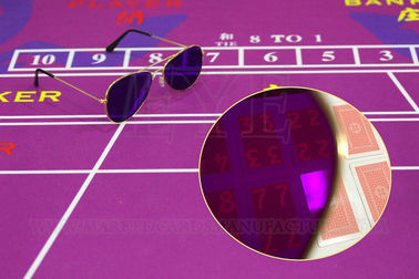 Τα στηρίγματα παιχνιδιού/πόκερ εξαπατούν το UV πίσω χαρακτηρισμένο κλασικό ύφος αναγνωστών πόκερ καρτών